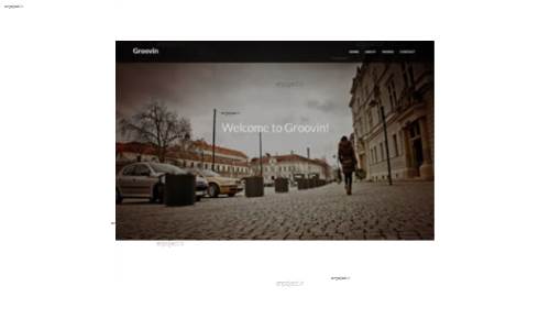 قالب وب سایت Groovin قالب وب سایت Groovin