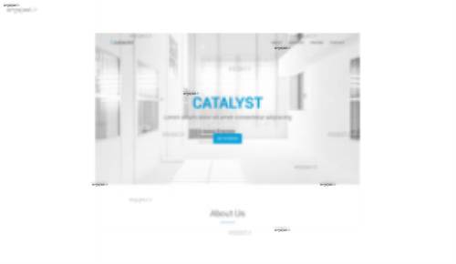 قالب وب سایت Catalyst