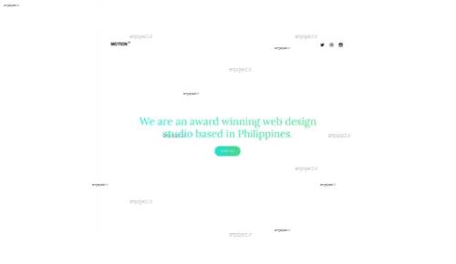 قالب وب سایت Motion قالب وب سایت Motion