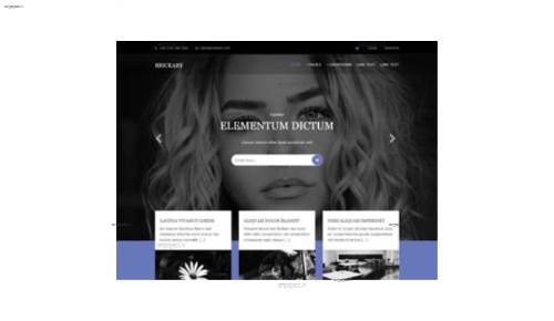 قالب وب سایت Brickary قالب وب سایت Brickary