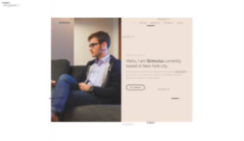 قالب وب سایت Stimulus