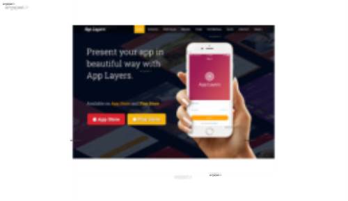 قالب وب سایت applayers v1.0.1