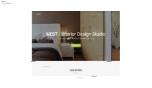 قالب وب سایت Nest