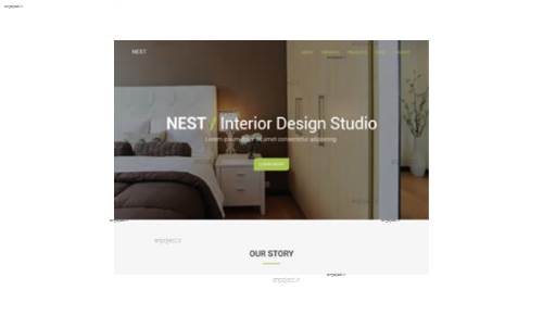 قالب وب سایت Nest قالب وب سایت Nest
