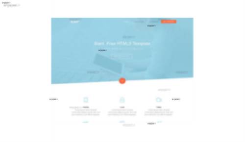 قالب وب سایت Slant 