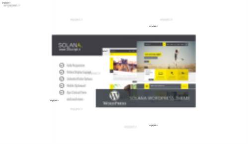 قالب وردپرس شرکتی و چندمنظوره Solana