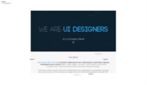 قالب وب سایت Scrolled 