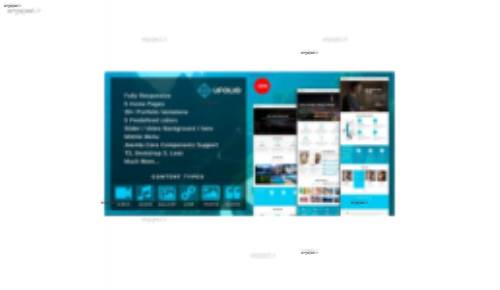 دانلود قالب نمونه کار Ufolio برای جوملا