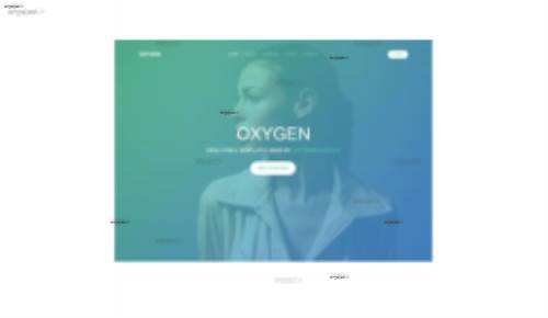 قالب وب سایت Oxygen 