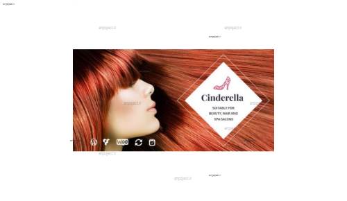 پوسته مو و سالن زیبایی سیندرلا Cinderella برای وردپرس پوسته مو و سالن زیبایی سیندرلا Cinderella برای وردپرس