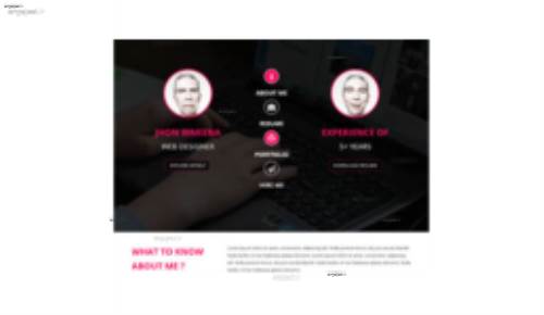 قالب وب سایت Mera 