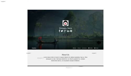 قالب وب سایت Slidefolio 