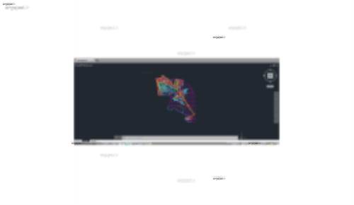 نقشه اتوکد منطقه 15 تهران