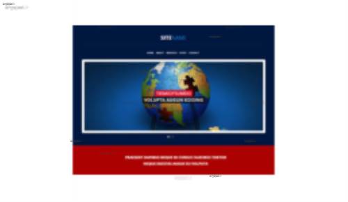 قالب وب سایت RS HTML 107 