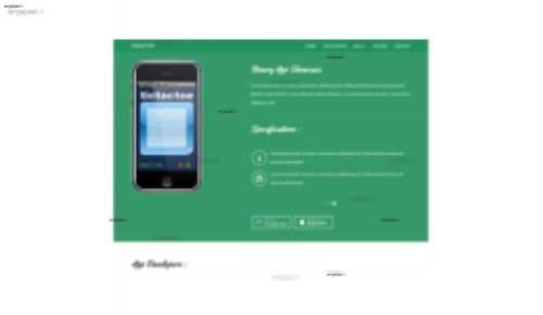 قالب وب سایت Appzy 