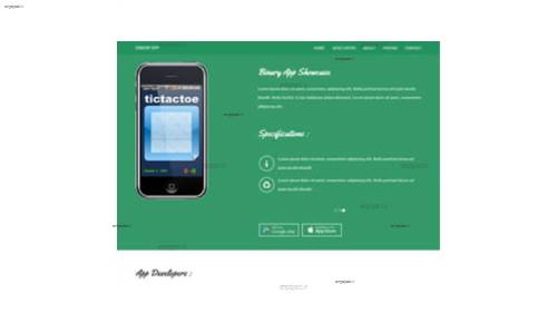 قالب وب سایت Appzy 