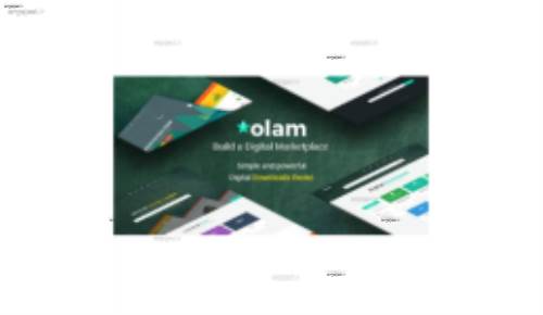 قالب فارسی فروشگاه فایل Olam برای وردپرس