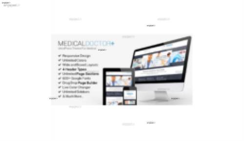 دانلود پوسته پزشکی MedicalDoctor برای وردپرس