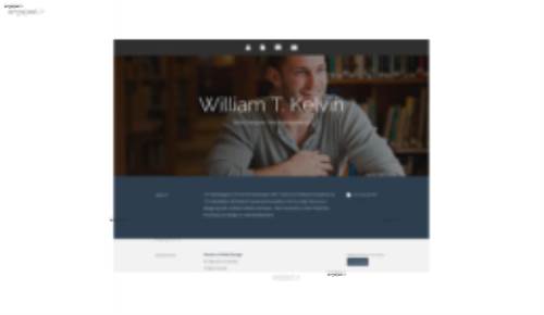 قالب وب سایت Kelvin 