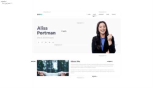 قالب وب سایت AceCV 