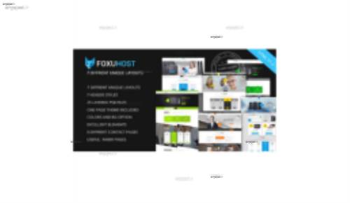دانلود قالب وب هاستینگ Foxuhost به صورت HTML