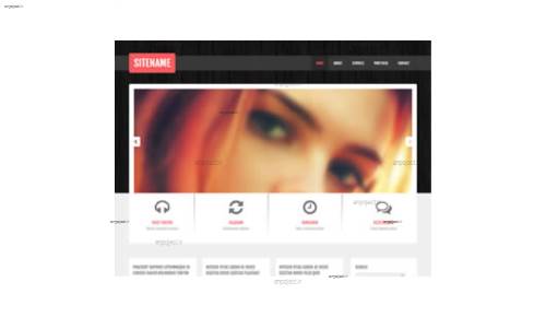 قالب وب سایت RS HTML 116  قالب وب سایت RS HTML 116