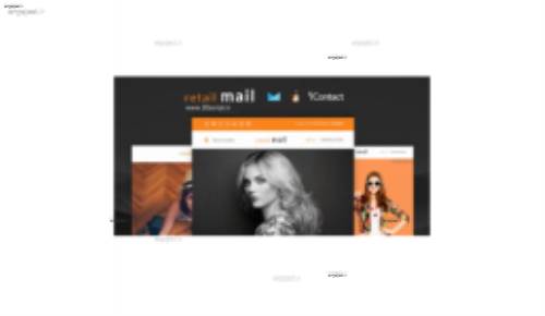 قالب HTML ایمیل و خبرنامه Retail Mail با قابلیت صفحه ساز آنلاین