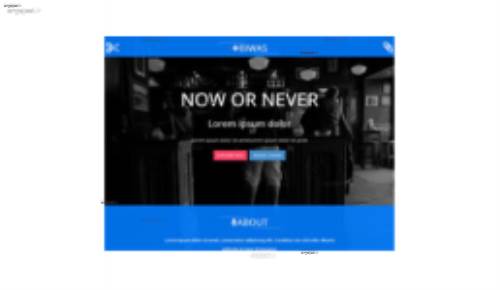 قالب وب سایت Biwas 