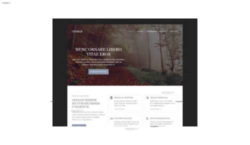 قالب وب سایت Cooban 