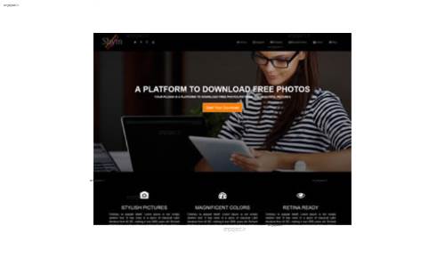 قالب وب سایت Shym 