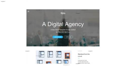 قالب وب سایت Relic  قالب وب سایت Relic