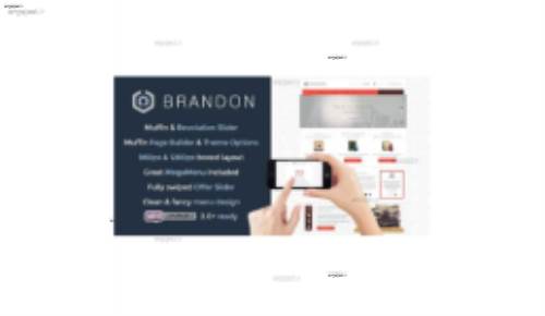 دانلود قالب چند منظوره براندون BRANDON نسخه 1.7.2 برای وردپرس