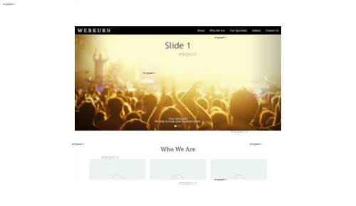 قالب وب سایت Webkurn 