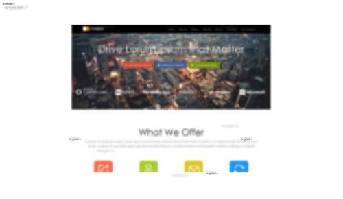 قالب وب سایت Yomer 