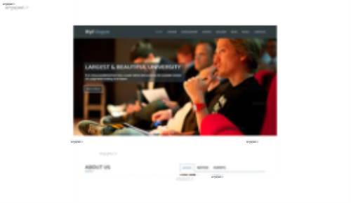 قالب وب سایت WpF Degree 