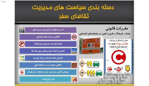 مدیریت تقاضای حمل و نقل (TDM)