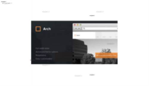 دانلود قالب Arch مناسب معماران و عکاس ها برای وردپرس