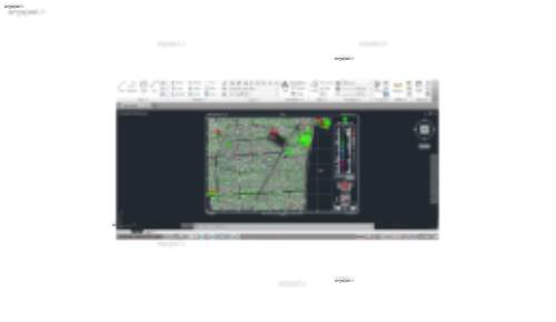 نقشه اتوکد منطقه 7 تهران