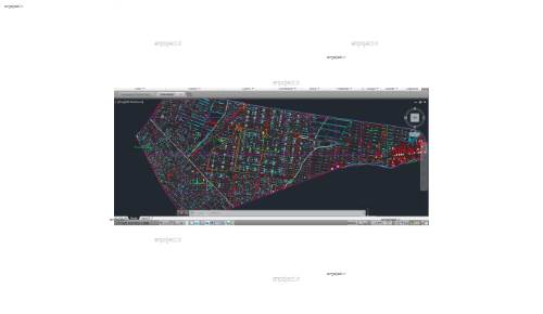 نقشه اتوکد منطقه 8 تهران