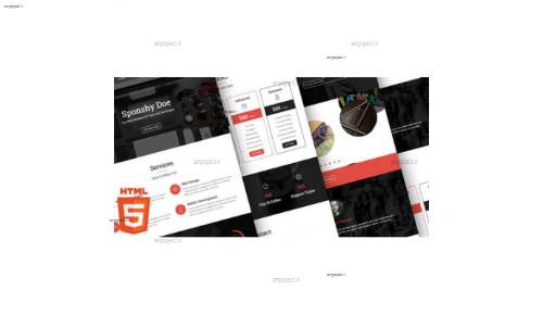 دانلود قالب HTML رزومه کاری و نمونه کار Sponshy دانلود قالب HTML رزومه کاری و نمونه کار Sponshy