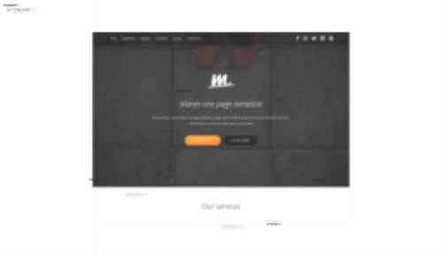 قالب وب سایت Maren v1.0 