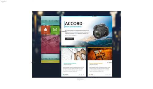 قالب وب سایت Accord 