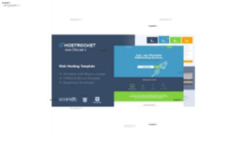 دانلود قالب هاستینگ Hostrocket نسخه HTML و WHMCS