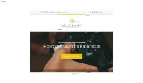قالب وب سایت Multiswift 