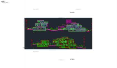 پروژه کامل مجتمع مسکونی نمره تاپ 