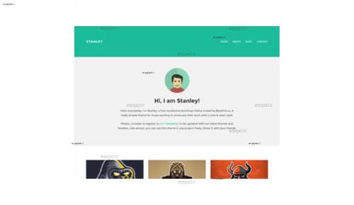 قالب وب سایت Stanley  قالب وب سایت Stanley