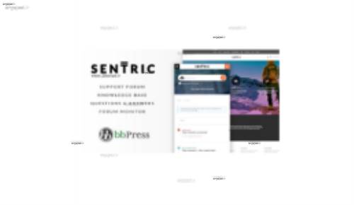 دانلود پوسته انجمن Sentric برای بی بی پرس