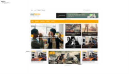 قالب وب سایت magExpress 