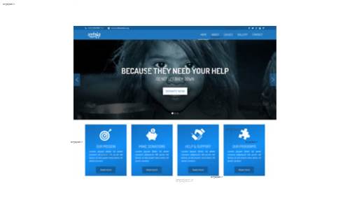 قالب وب سایت Sadaka 1.0 