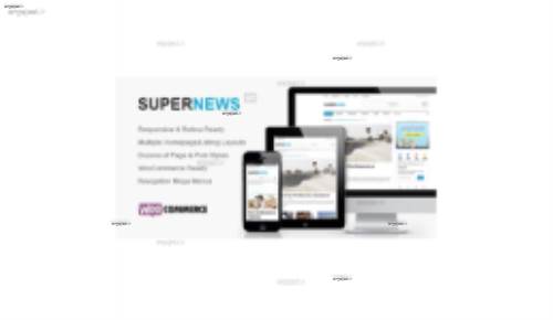 قالب وردپرسی مجله ای خبری Supernews نسخه 1.0.2 برای وردپرس